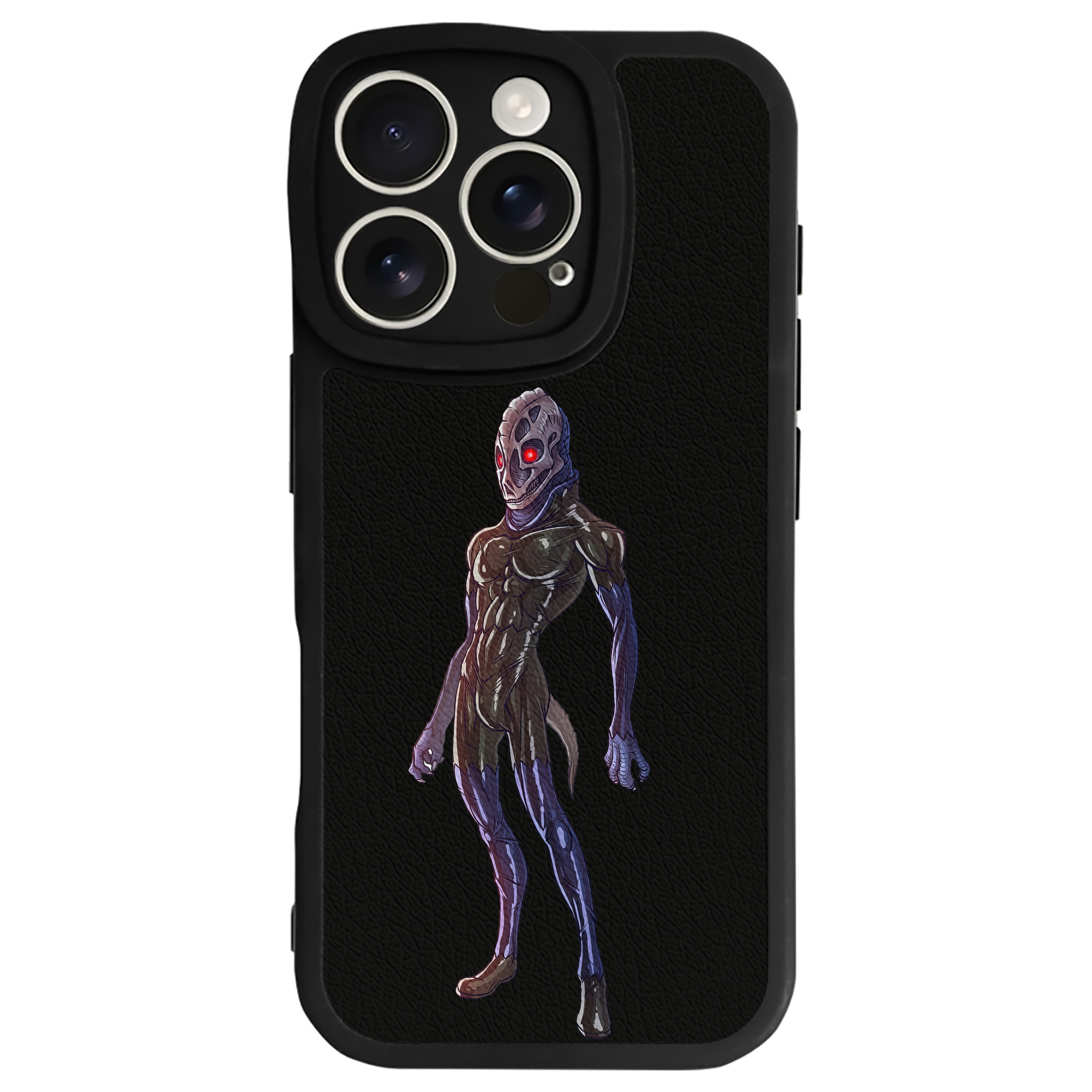 （画像用） ウルトラマン Ultraman 【iPhone 16シリーズ対応】シリコンスマホケース（レザー調） 材質：シリコン